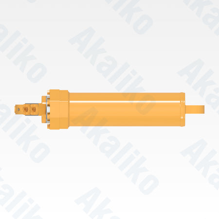 Top view of replacement hoist hydraulic cylinder for Caterpillar 770G dump truck, OEM part number 4T-4168