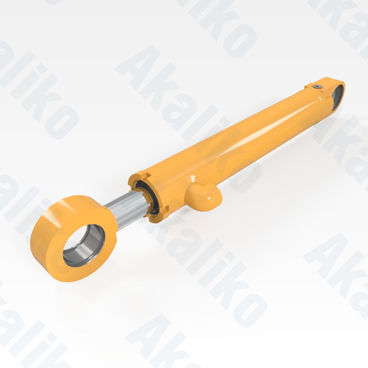 Replacement steering hydraulic cylinder for Caterpillar 770G dump truck, OEM part number 276-5246, aftermarket heavy equipment parts