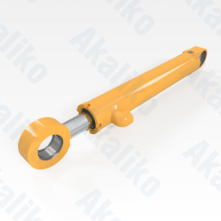 Replacement steering hydraulic cylinder for Caterpillar 770G dump truck, OEM part number 276-5246, aftermarket heavy equipment parts