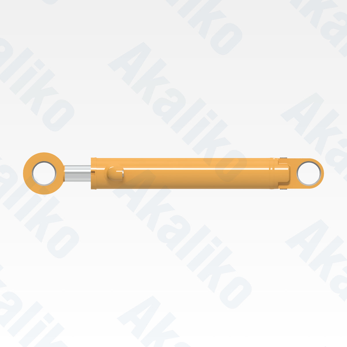 Side view of replacement steering hydraulic cylinder for Caterpillar 770G dump truck, OEM part number 276-5246