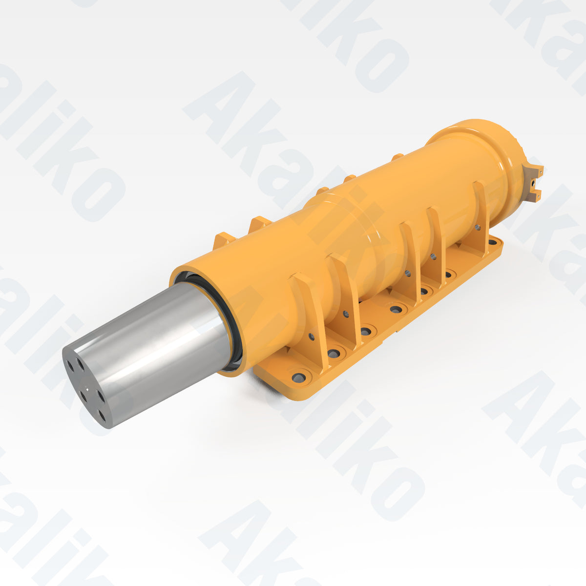 Replacement front suspension hydraulic cylinder for Caterpillar 773D/773E/773G dump truck, OEM part number 350-3843, aftermarket heavy equipment parts