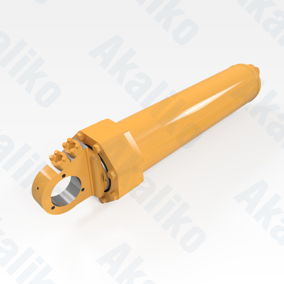 Replacement hoist hydraulic cylinder for Caterpillar 773D/773E/773G dump truck, OEM part number 296-0738, aftermarket heavy equipment parts