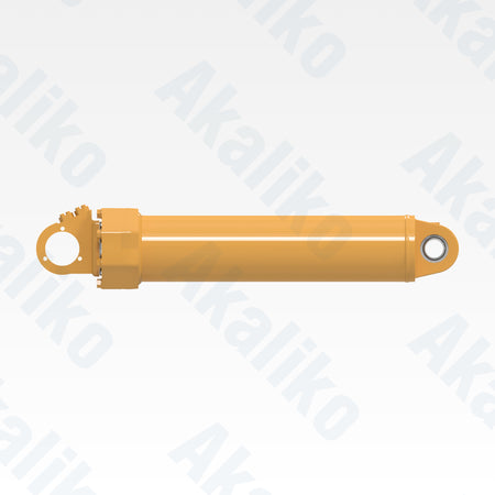 Side view of replacement hoist hydraulic cylinder for Caterpillar 773D/773E/773G dump truck, OEM part number 296-0738