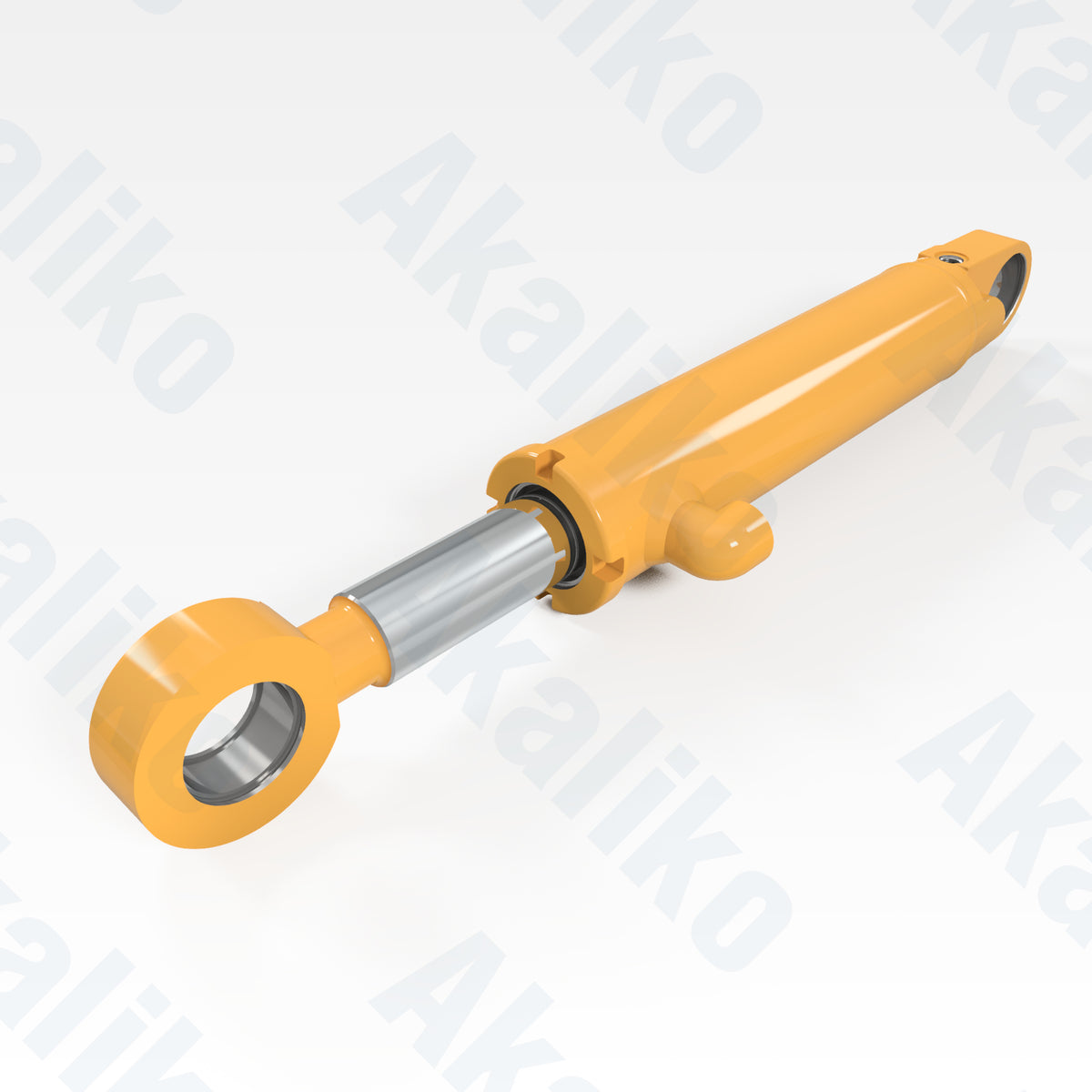 Replacement steering hydraulic cylinder for Caterpillar 773D/773E/773G dump truck, OEM part number 105-3357, aftermarket heavy equipment parts