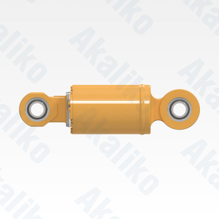 Side view of replacement rear suspension hydraulic cylinder for Caterpillar 777D dump truck, OEM part number 247-4883
