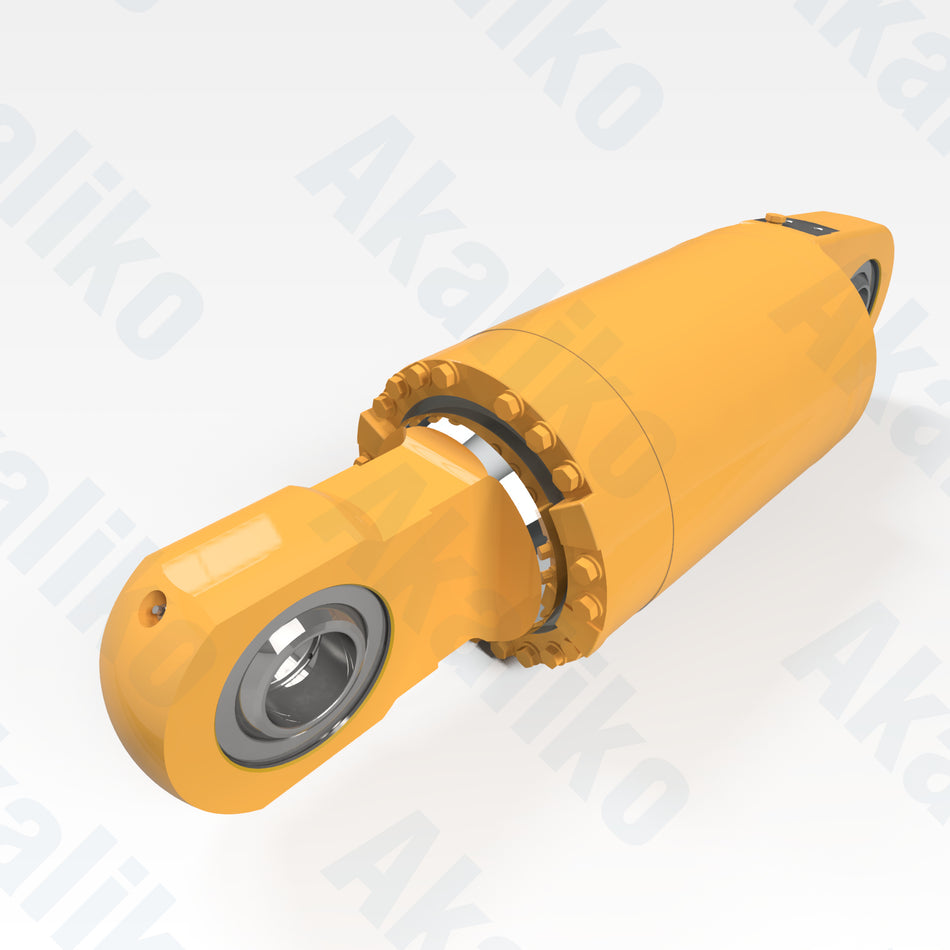 Replacement rear suspension hydraulic cylinder for Caterpillar 777F/777G dump truck, OEM part number 335-6354, aftermarket heavy equipment parts