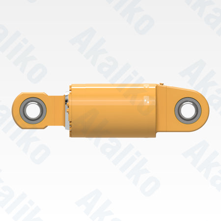 Side view of replacement rear suspension hydraulic cylinder for Caterpillar 777F/777G dump truck, OEM part number 335-6354