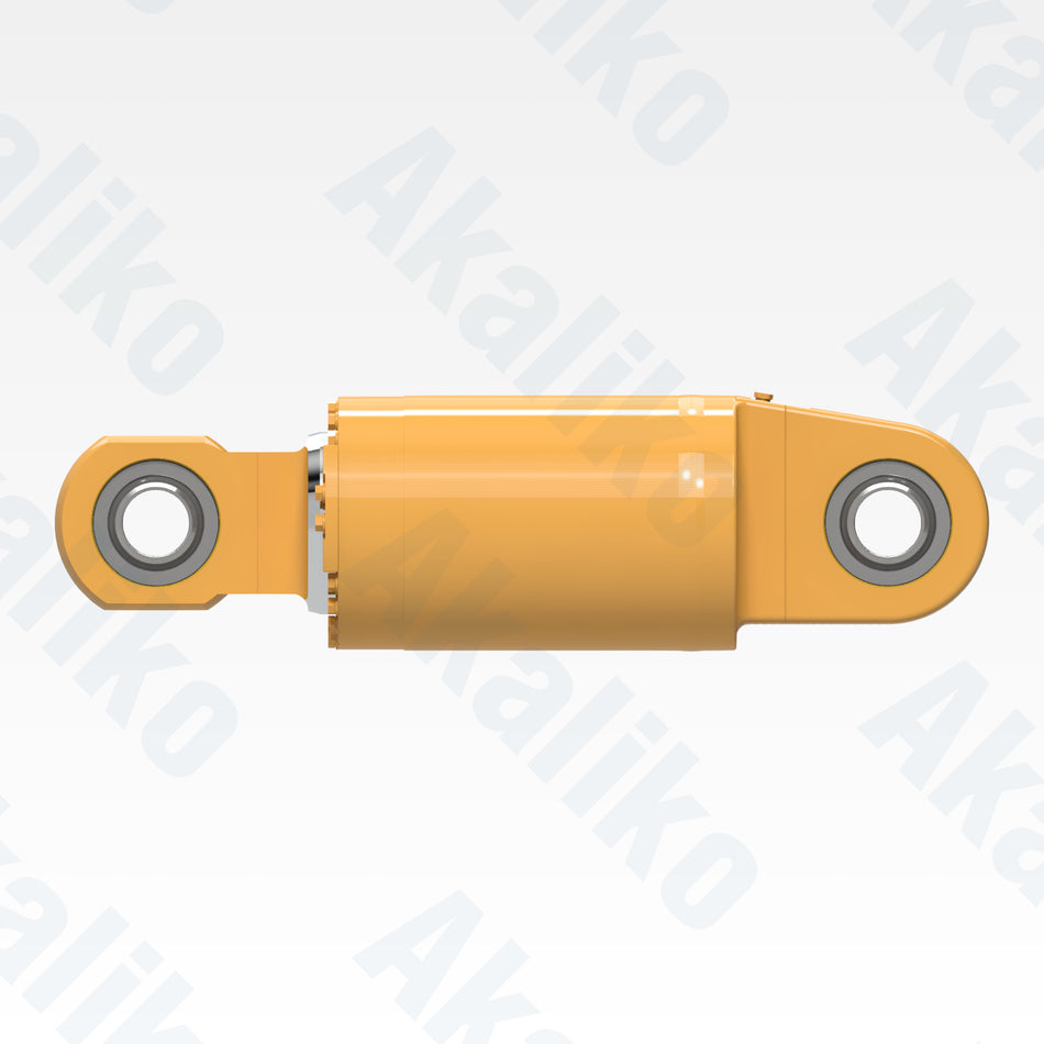 Side view of replacement rear suspension hydraulic cylinder for Caterpillar 777F/777G dump truck, OEM part number 335-6354