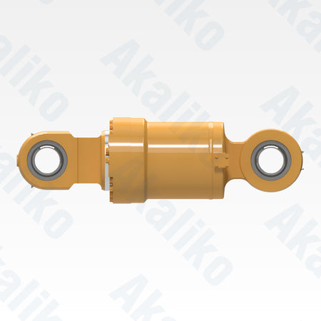 Side view of replacement rear suspension hydraulic cylinder for Caterpillar 785C/785D dump truck, OEM part number 311-7789