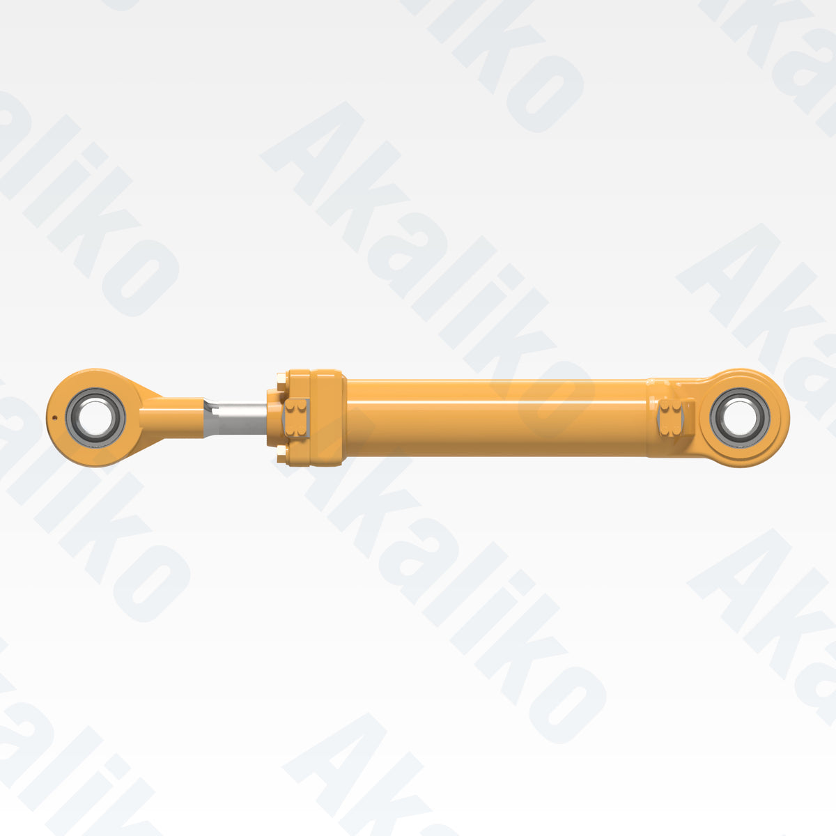 Side view of replacement steering hydraulic cylinder for Caterpillar 785C/785D dump truck, OEM part number 1U-3182