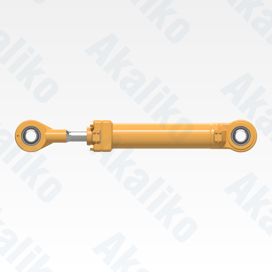 Side view of replacement steering hydraulic cylinder for Caterpillar 785C/785D dump truck, OEM part number 1U-3182