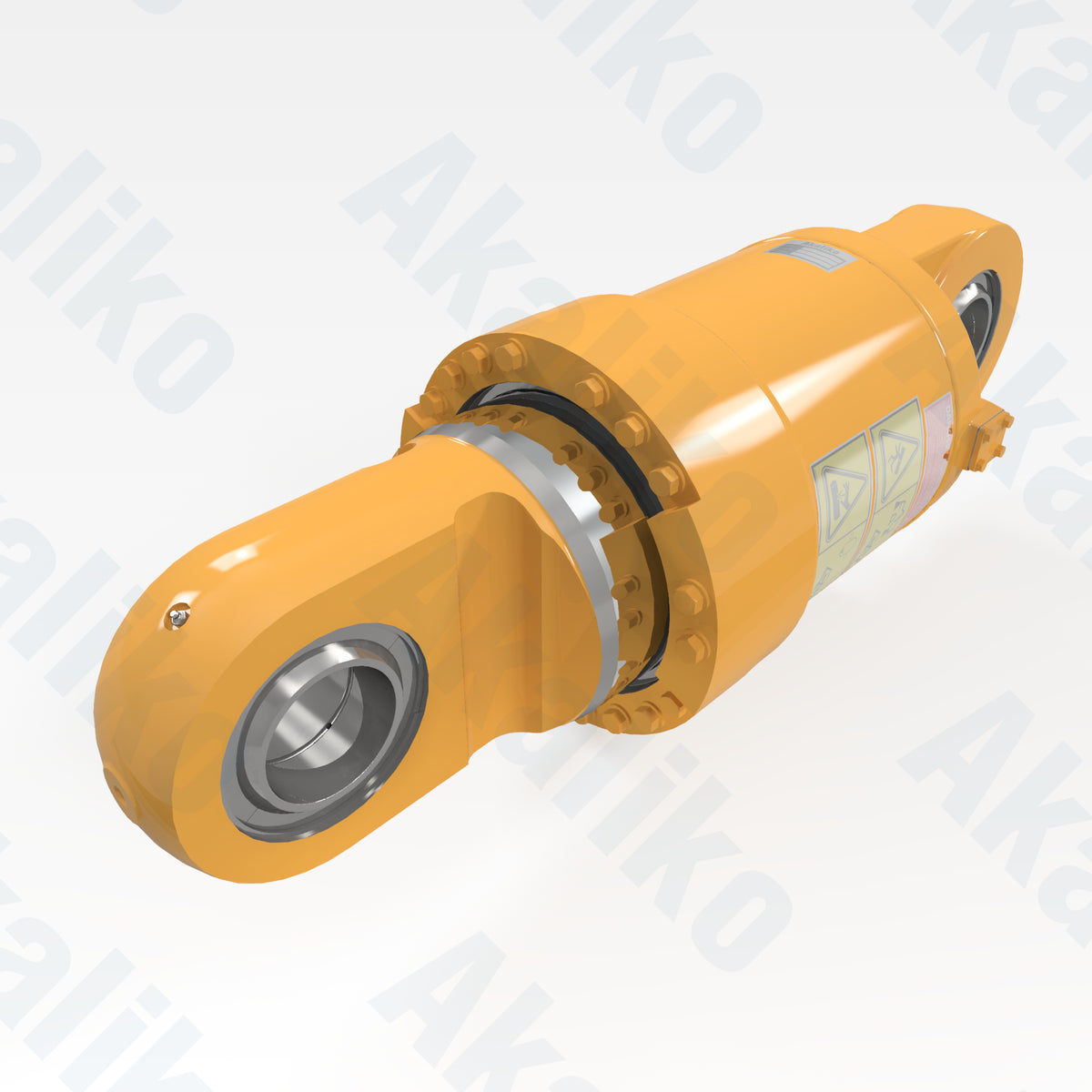 Replacement rear suspension hydraulic cylinder for Caterpillar 789B dump truck, OEM part number 439-7437, aftermarket heavy equipment parts
