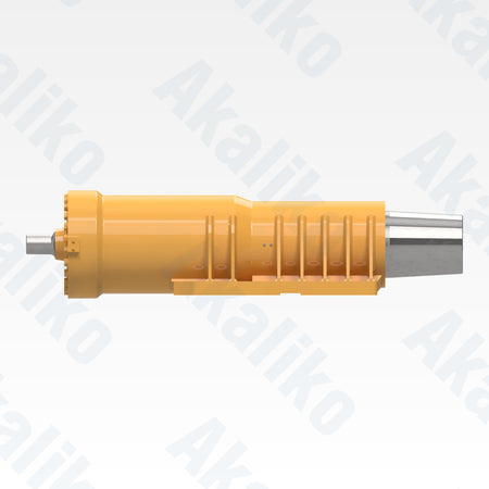 Side view of replacement front suspension hydraulic cylinder for Caterpillar 793D dump truck, OEM part number 284-8014