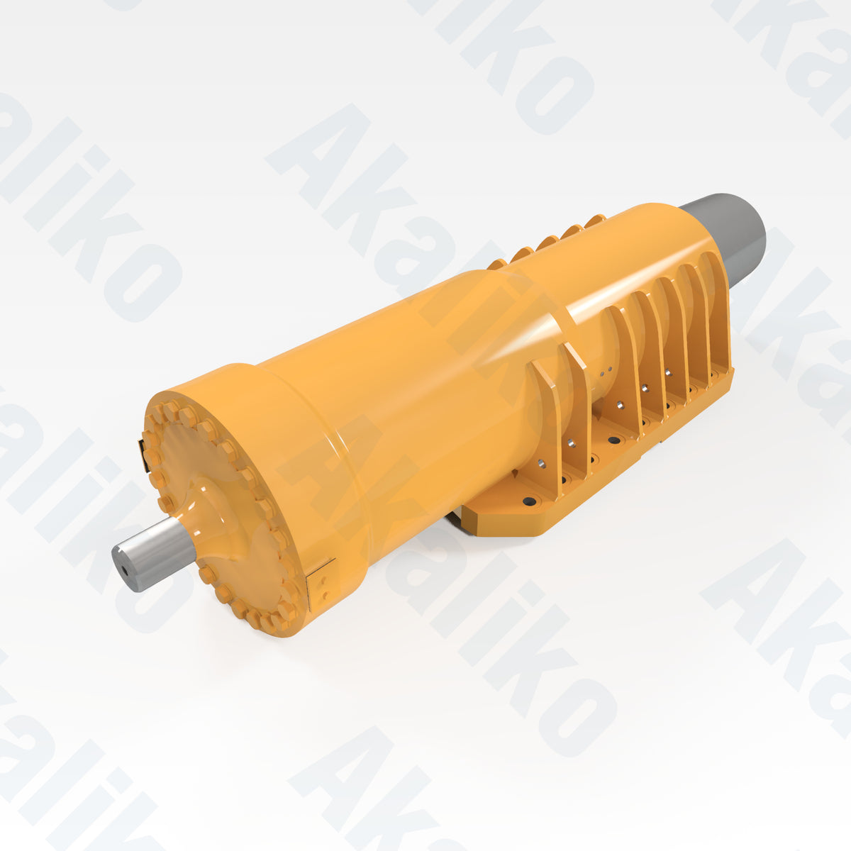 Replacement front suspension hydraulic cylinder for Caterpillar 793D/793F dump truck, OEM part number 295-5706, aftermarket heavy equipment parts