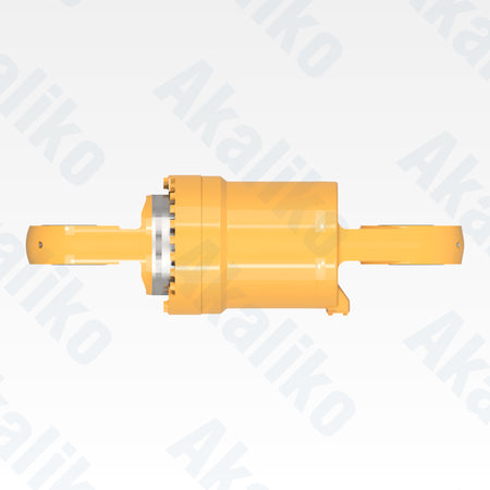 Top view of replacement rear suspension hydraulic cylinder for Caterpillar 793D dump truck, OEM part number 284-8016