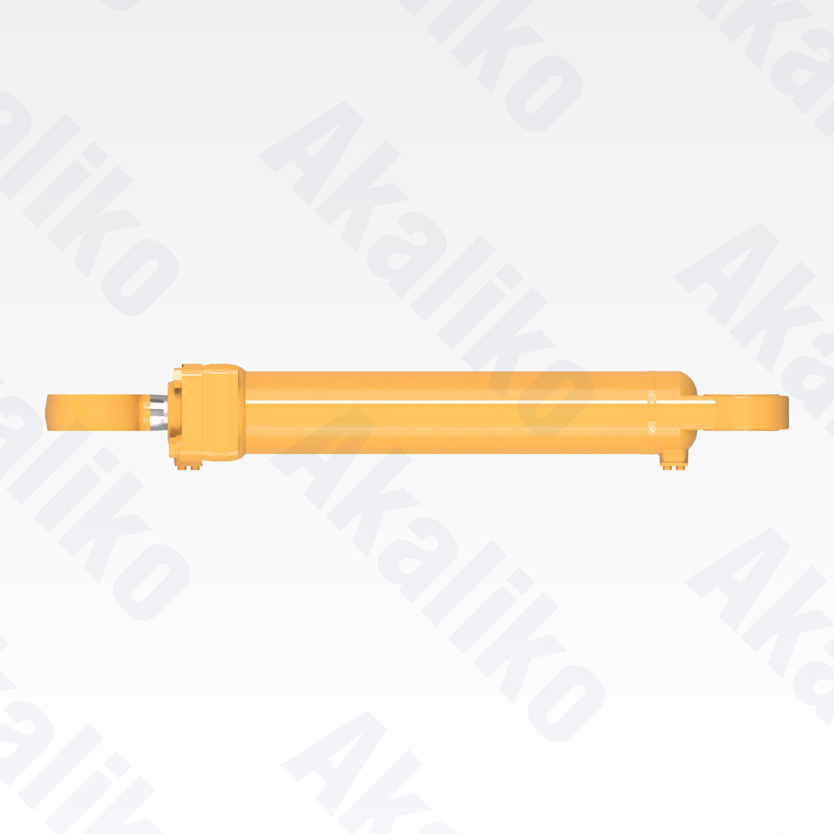 Top view of replacement steering hydraulic cylinder for Caterpillar 793D dump truck, OEM part number 9T-8912