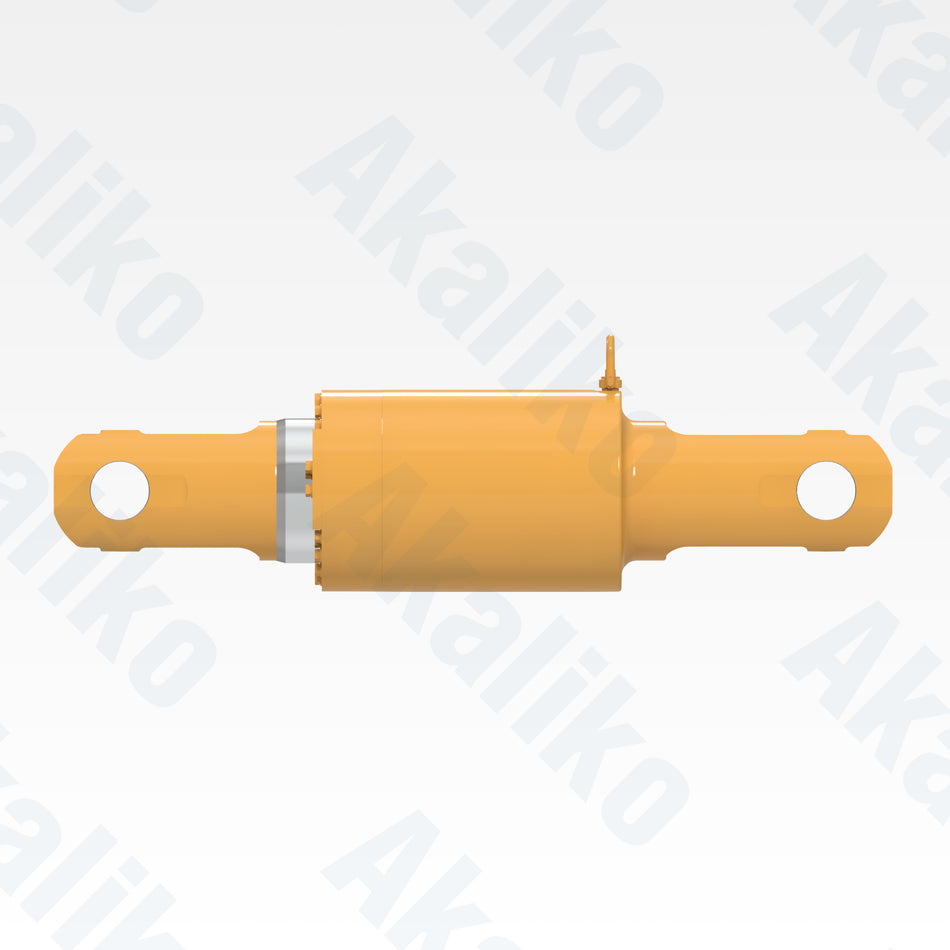 Side view of replacement front suspension hydraulic cylinder for Caterpillar 794 AC dump truck, OEM part number 588-2619
