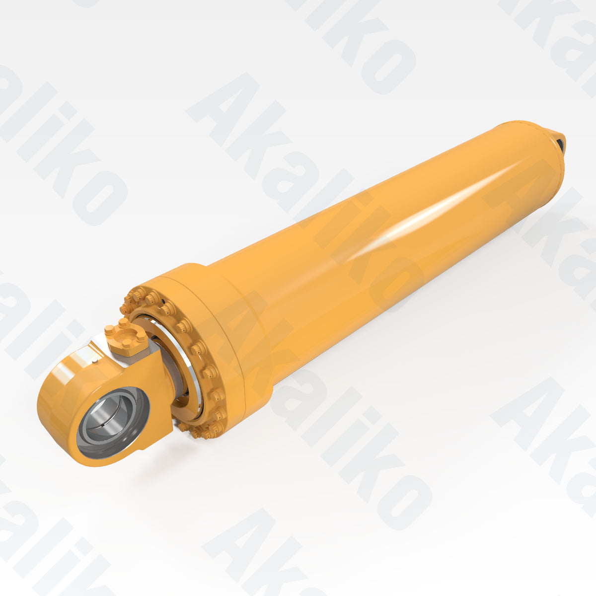 Replacement hoist hydraulic cylinder for Caterpillar 794 AC dump truck, OEM part number 469-5311, aftermarket heavy equipment parts