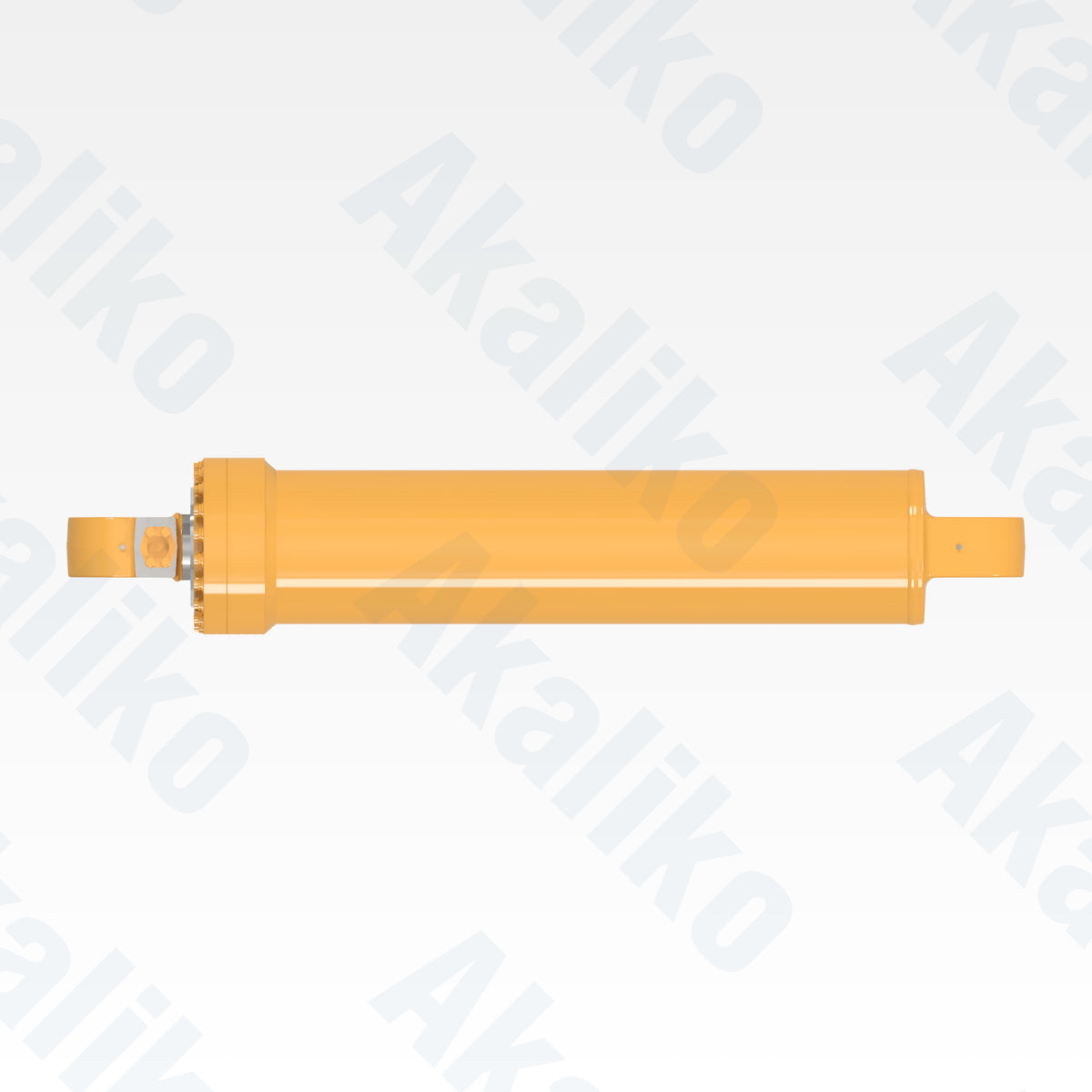 Top view of replacement hoist hydraulic cylinder for Caterpillar 794 AC dump truck, OEM part number 469-5311