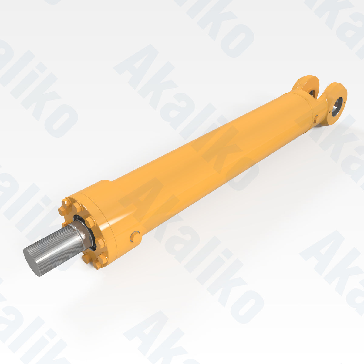 Replacement steering hydraulic cylinder for Caterpillar 794 AC dump truck, OEM part number 553-3903, aftermarket heavy equipment parts