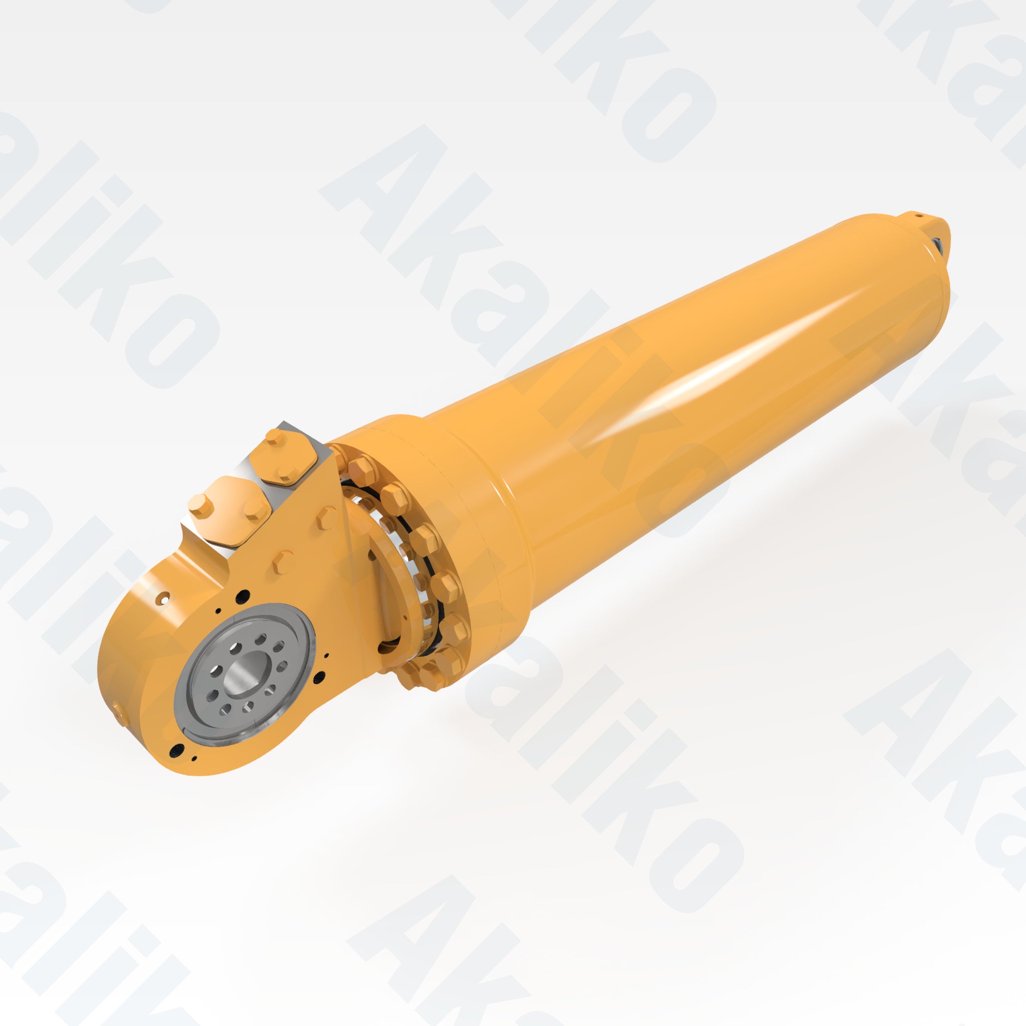 Replacement hoist hydraulic cylinder for Caterpillar 797F dump truck, OEM part number 289-8616, aftermarket heavy equipment parts