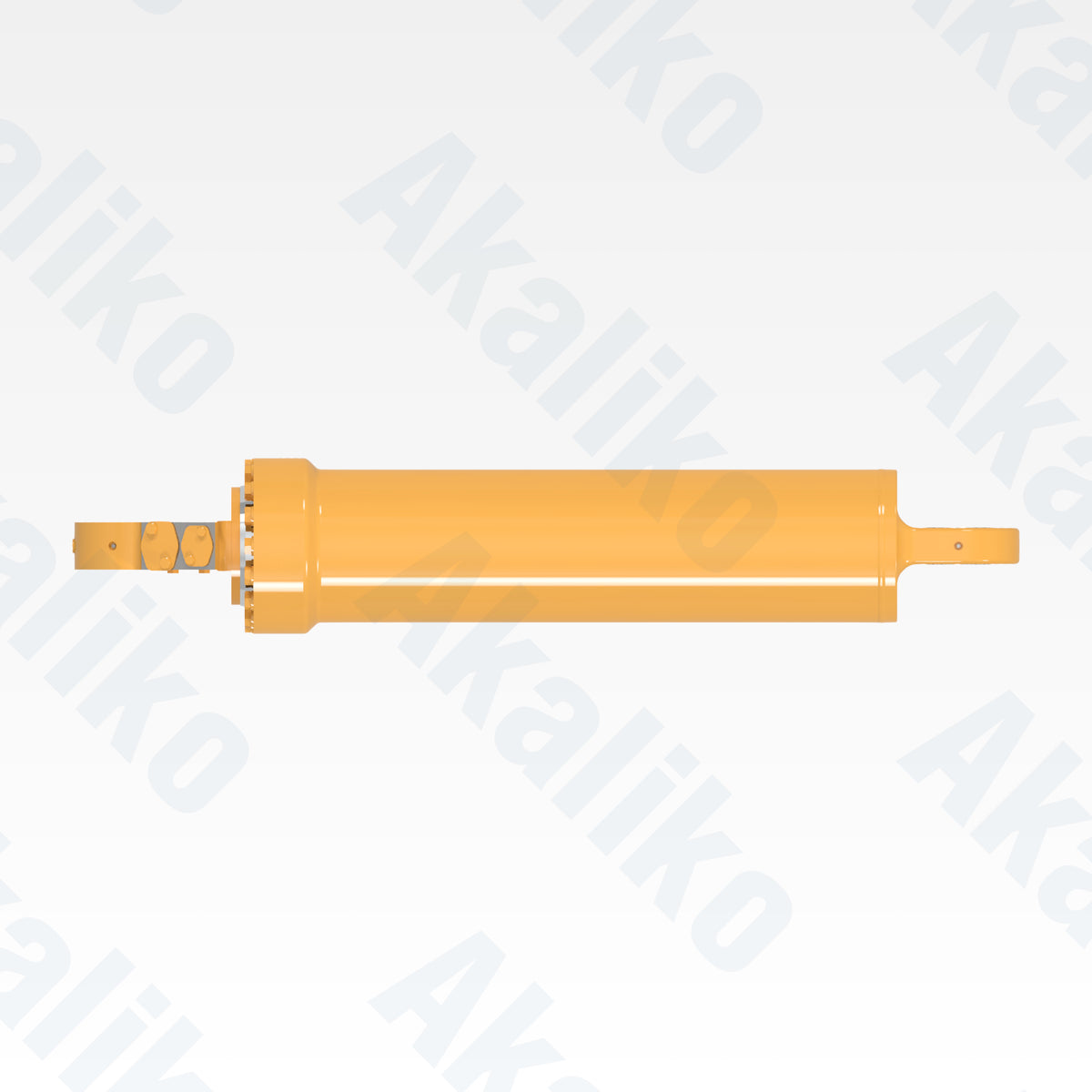 Top view of replacement hoist hydraulic cylinder for Caterpillar 797F dump truck, OEM part number 289-8616