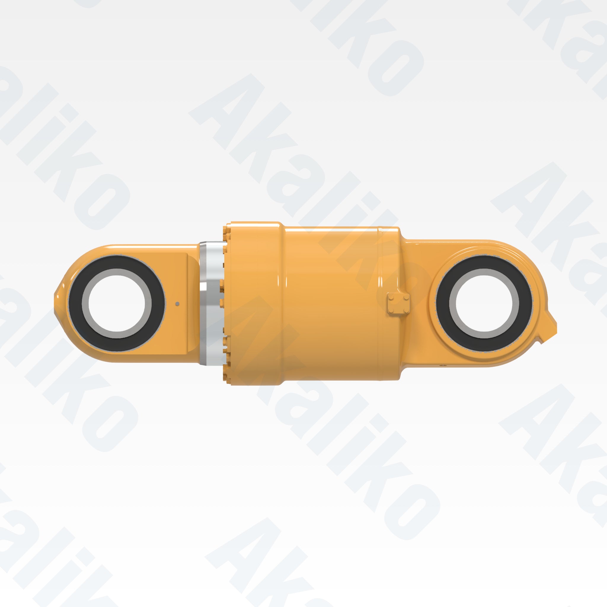 Side view of replacement rear suspension hydraulic cylinder for Caterpillar 797F dump truck, OEM part number 426-5352