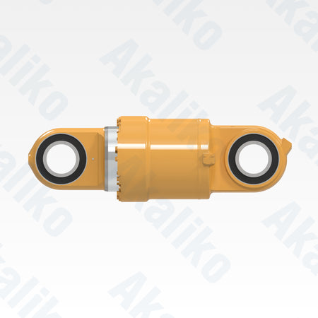 Side view of replacement rear suspension hydraulic cylinder for Caterpillar 797F dump truck, OEM part number 459-6749
