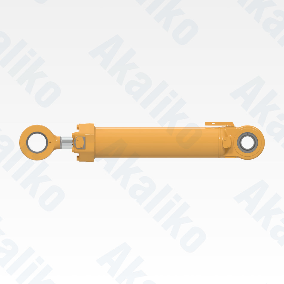 Side view of replacement steering hydraulic cylinder for Caterpillar 797F dump truck, OEM part number 590-0691