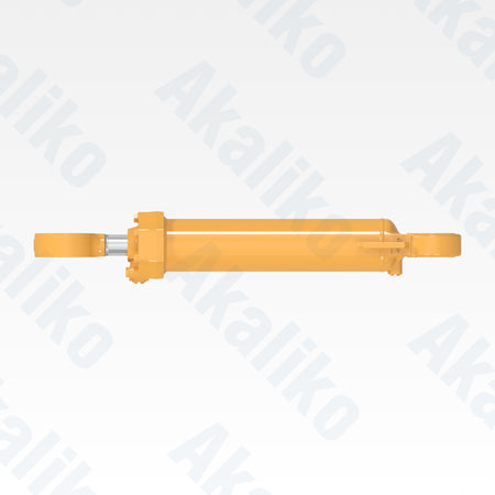 Top view of replacement steering hydraulic cylinder for Caterpillar 797F dump truck, OEM part number 590-0691