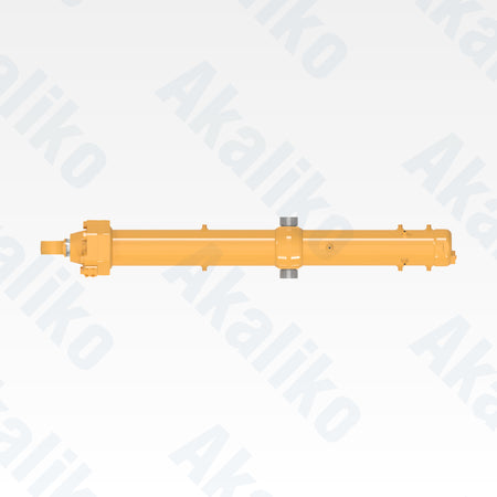 Top view of replacement blade lift hydraulic cylinder for Caterpillar 854G/854K wheel dozer, OEM part number 153-9938