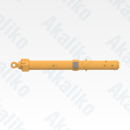 Side view of replacement blade lift hydraulic cylinder for Caterpillar 854G/854K wheel dozer, OEM part number 153-9939