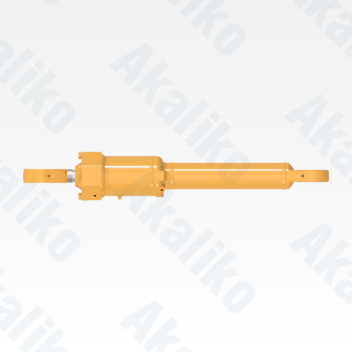 Top view of replacement blade tilt hydraulic cylinder for Caterpillar 854G/854K wheel dozer, OEM part number 517-3767