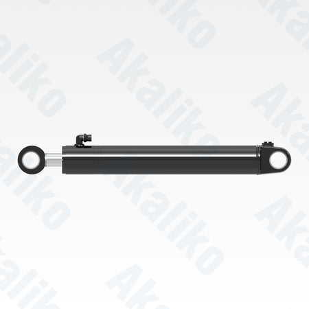 Side view of replacement boom lift hydraulic cylinder for Caterpillar 930H wheel loader, OEM part number 235-6823