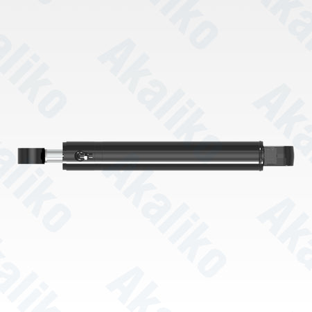 Top view of replacement boom lift hydraulic cylinder for Caterpillar 930H wheel loader, OEM part number 235-6823