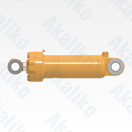 Side view of replacement tilt hydraulic cylinder for Caterpillar 972H wheel loader, OEM part number 356-2220