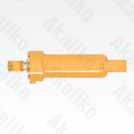 Top view of replacement tilt hydraulic cylinder for Caterpillar 972H wheel loader, OEM part number 356-2220