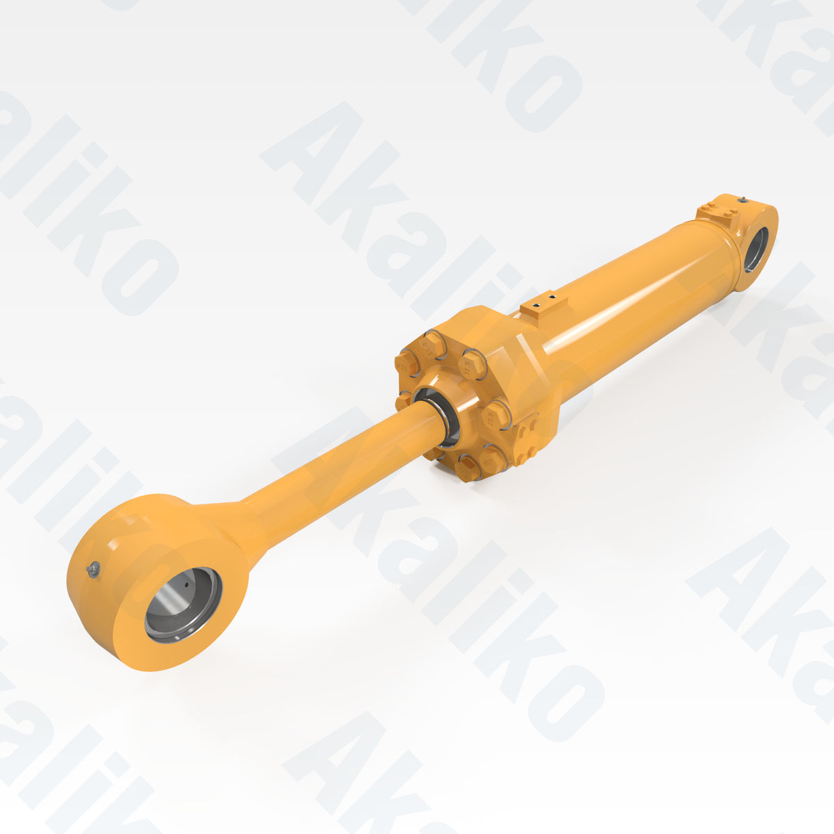 Replacement tilt hydraulic cylinder for Caterpillar 980G wheel loader, OEM part number 124-6228, aftermarket heavy equipment parts