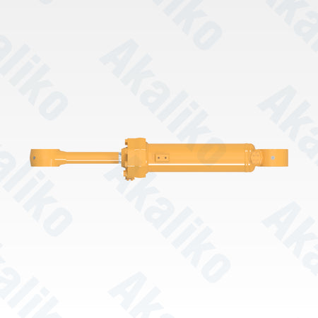 Top view of replacement tilt hydraulic cylinder for Caterpillar 980G wheel loader, OEM part number 124-6228