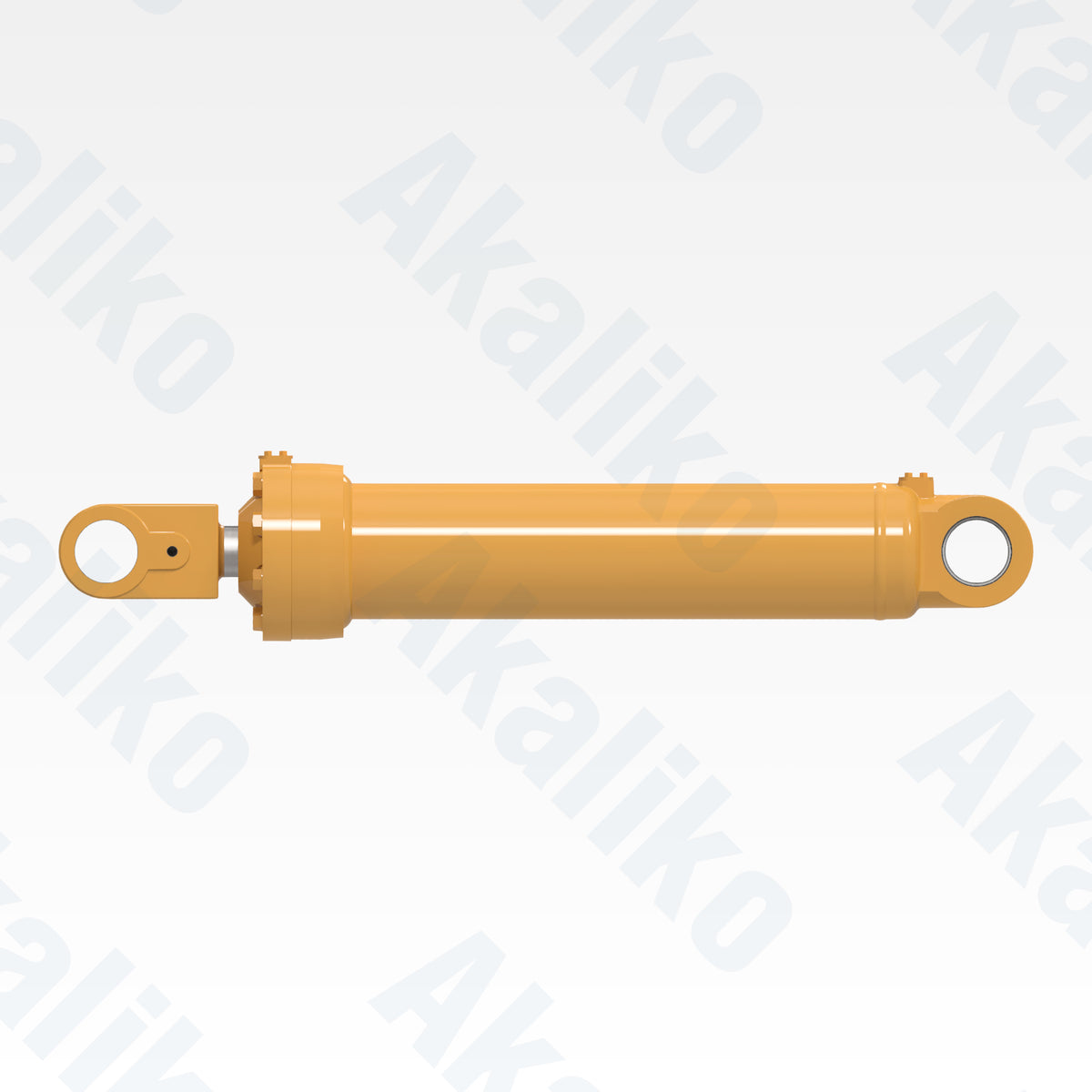 Side view of replacement lift hydraulic cylinder for Caterpillar 980H wheel loader, OEM part number 111-8181
