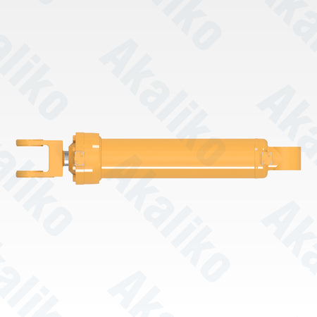 Top view of replacement lift hydraulic cylinder for Caterpillar 980H wheel loader, OEM part number 111-8181