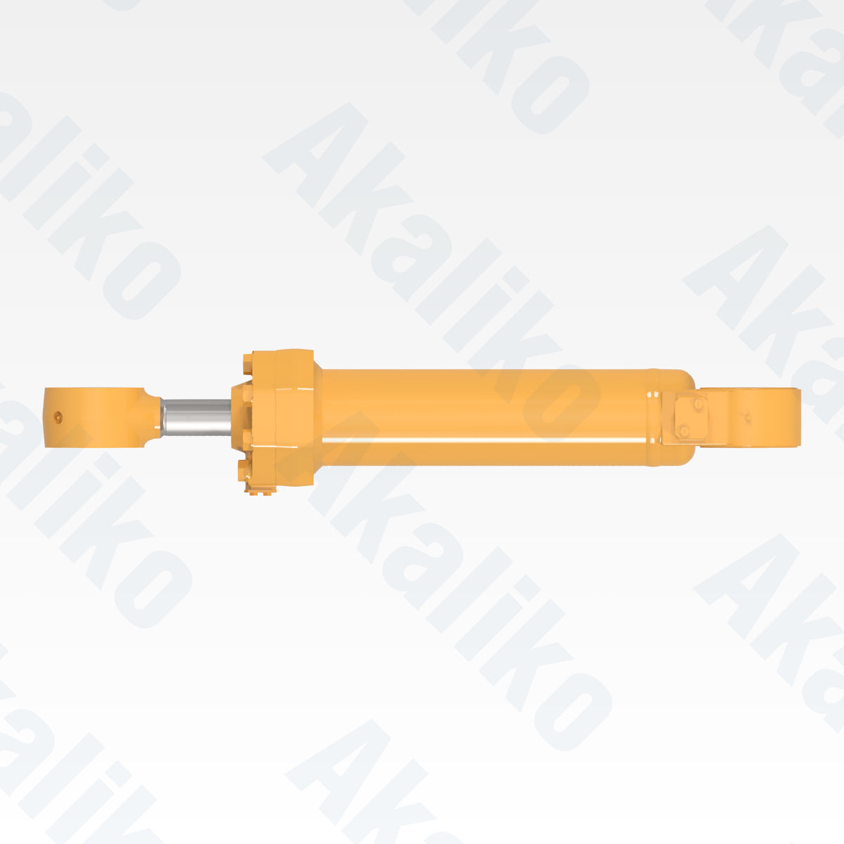 Top view of replacement tilt hydraulic cylinder for Caterpillar 980H wheel loader, OEM part number 112-5003