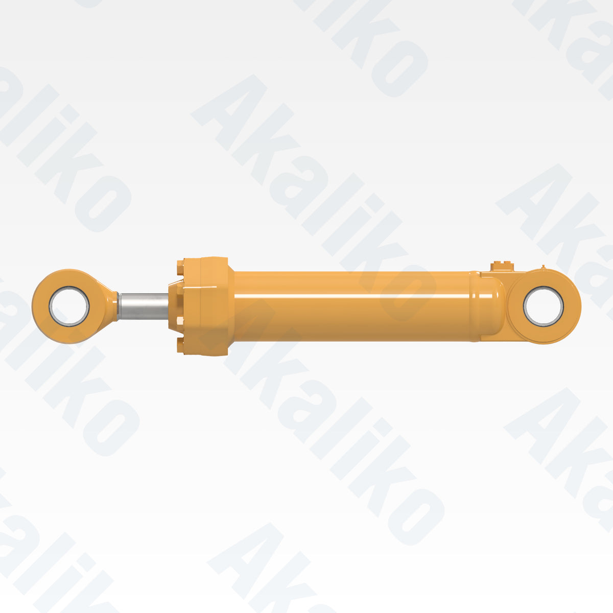 Side view of replacement tilt hydraulic cylinder for Caterpillar 980H wheel loader, OEM part number 112-5004
