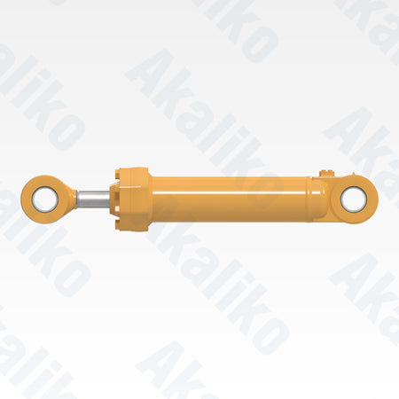 Side view of replacement tilt hydraulic cylinder for Caterpillar 980H wheel loader, OEM part number 112-5004