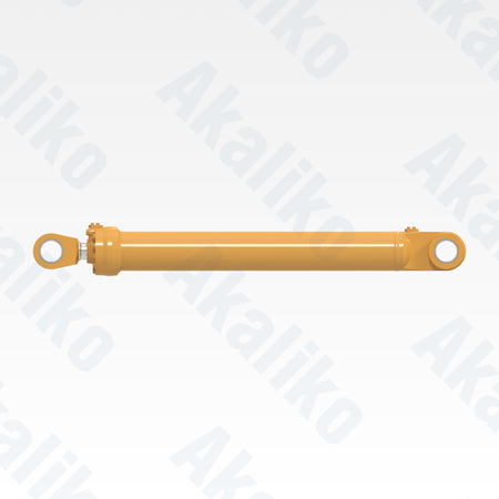Side view of replacement tilt hydraulic cylinder for Caterpillar 988G wheel loader, OEM part number 231-1955
