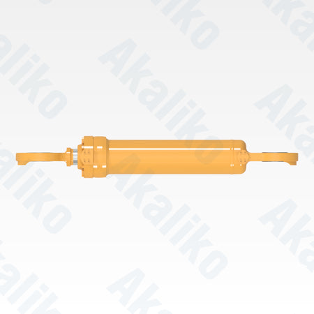 Top view of replacement boom lift hydraulic cylinder for Caterpillar 988H wheel loader, OEM part number 173-8612