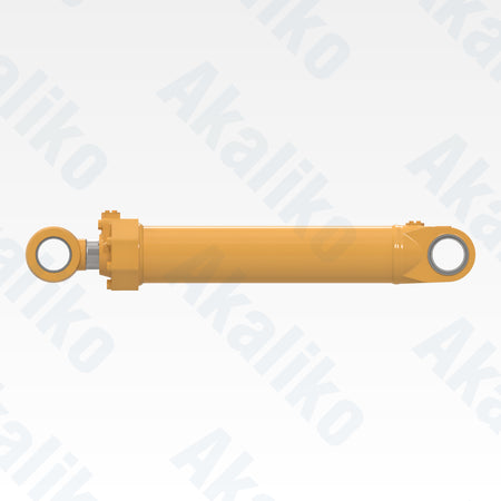 Side view of replacement boom lift hydraulic cylinder for Caterpillar 990H wheel loader, OEM part number 4Z-6390