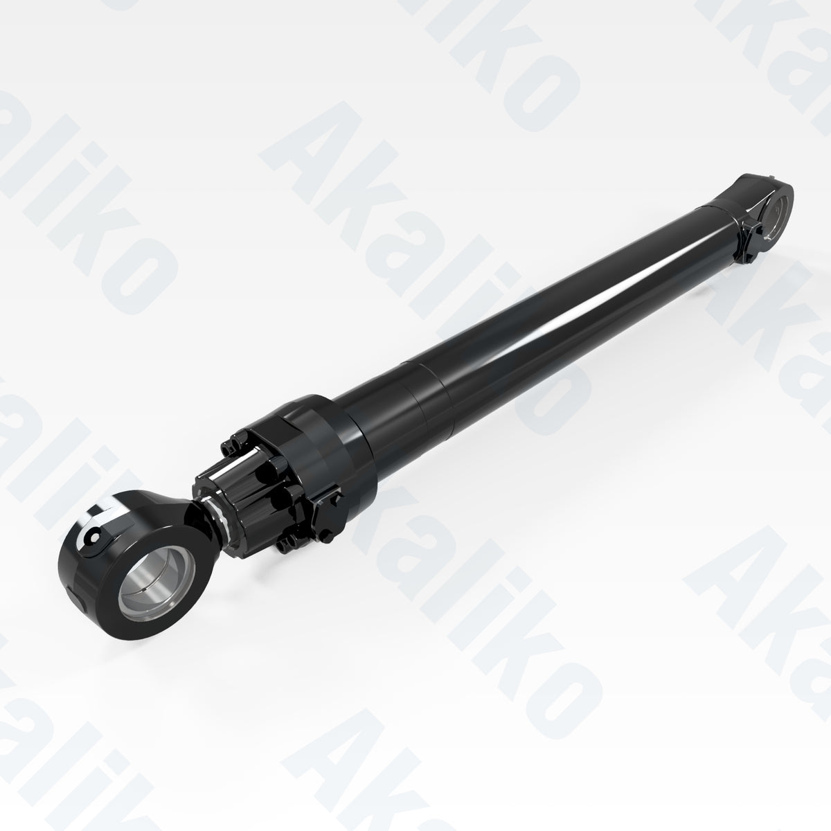 Replacement steering hydraulic cylinder for Caterpillar 992 wheel loader, OEM part number 553-4093, aftermarket heavy equipment parts
