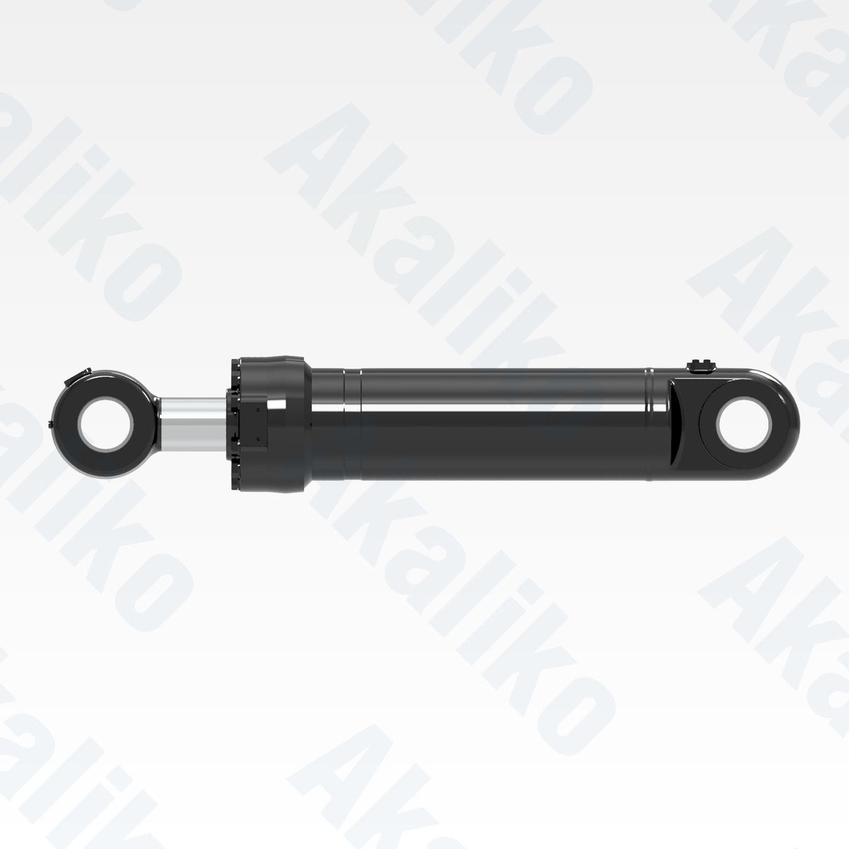 Side view of replacement tilt hydraulic cylinder for Caterpillar 992 wheel loader, OEM part number 550-2935