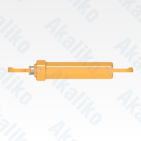 Top view of replacement boom lift hydraulic cylinder for Caterpillar 992K wheel loader, OEM part number 271-1716